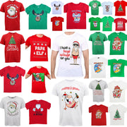 New Funny Adult Xmas Christmas T Shirt Tee Mens Womens 100% Cotton Jolly Ugly, Tree (White) B, S V474-469561