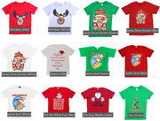 New Funny Adult Xmas Christmas T Shirt Tee Mens Womens 100% Cotton Jolly Ugly, Tree (White) B, M V474-469562