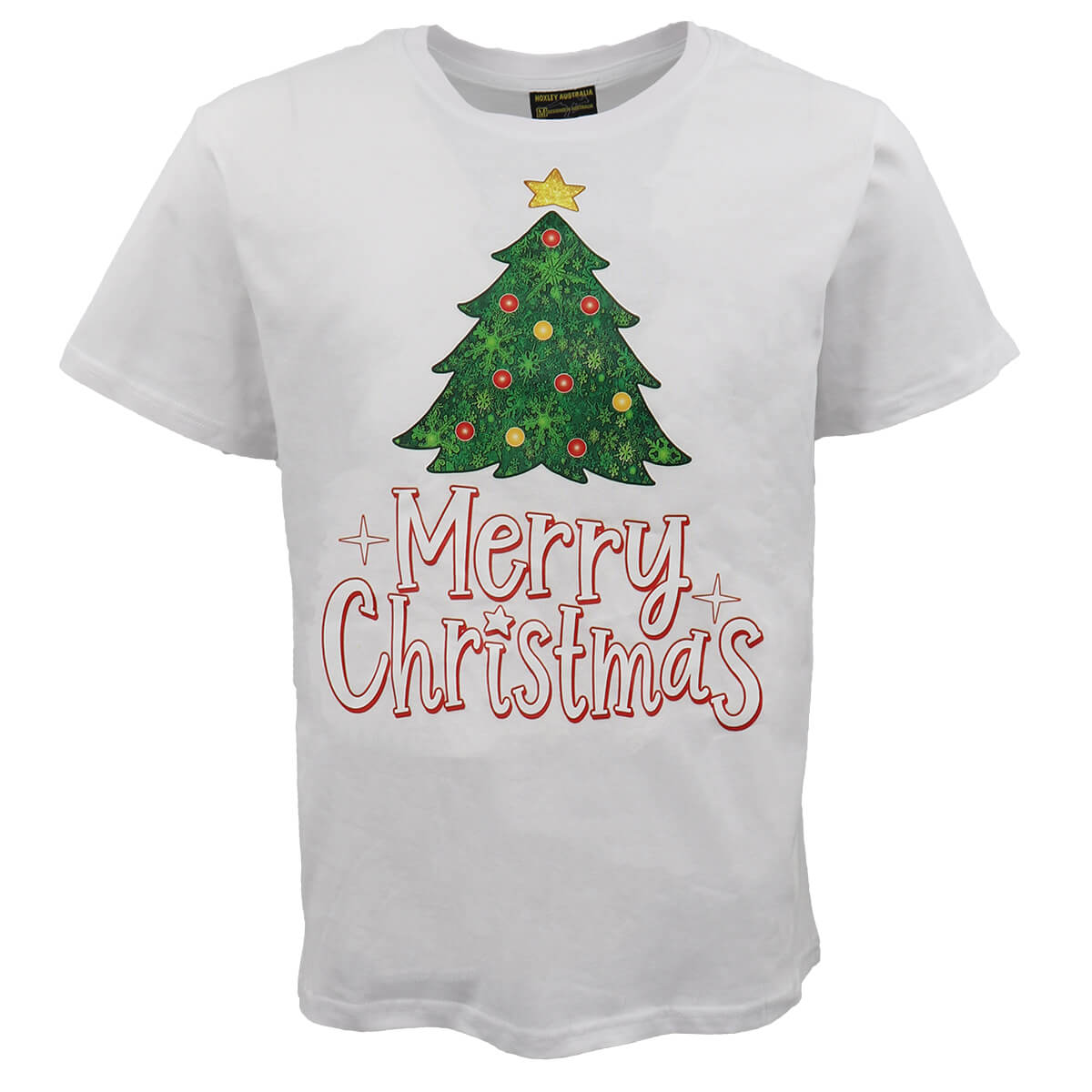 New Funny Adult Xmas Christmas T Shirt Tee Mens Womens 100% Cotton Jolly Ugly, Tree (White) B, L V474-469563