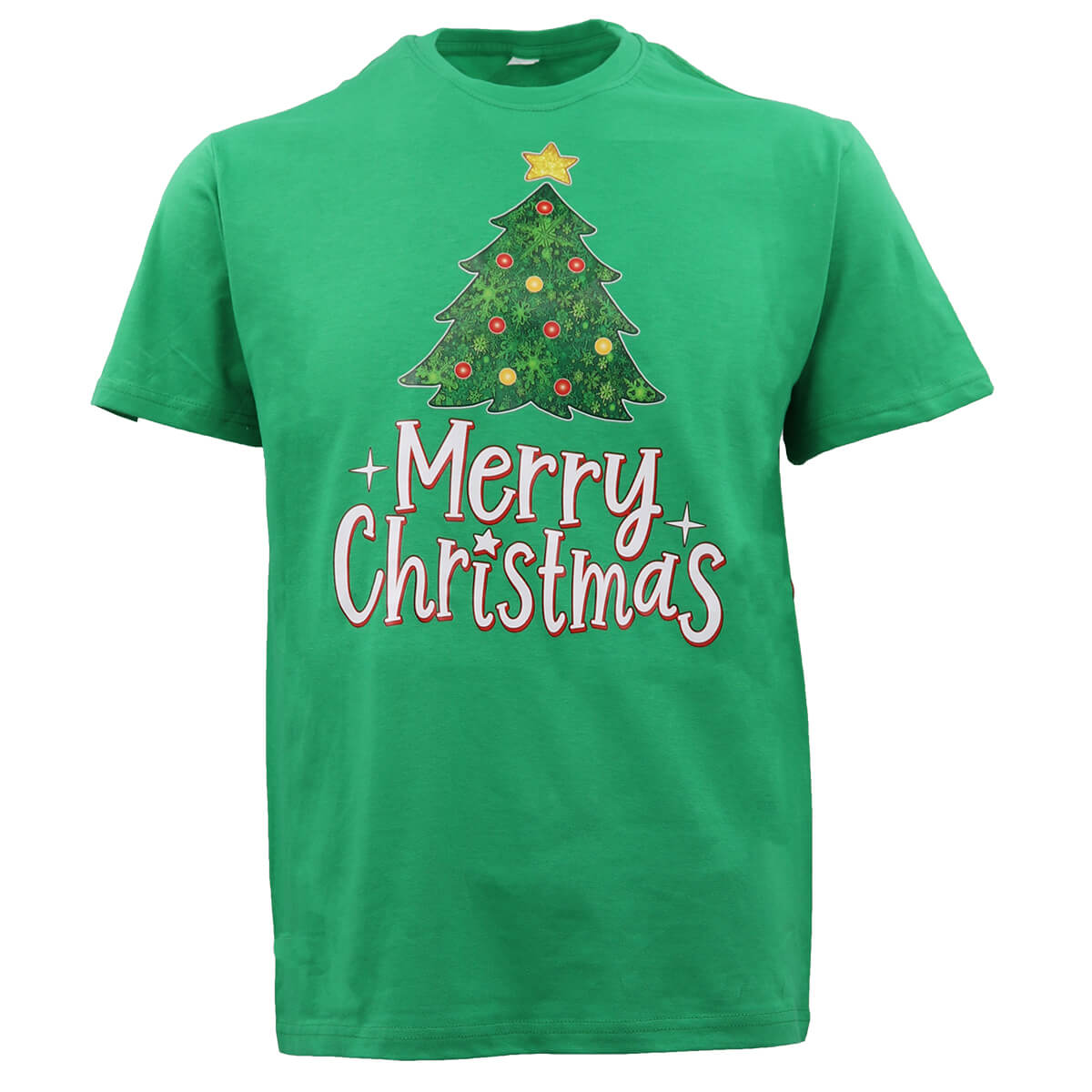 New Funny Adult Xmas Christmas T Shirt Tee Mens Womens 100% Cotton Jolly Ugly, Tree (Green) B, M V474-469568