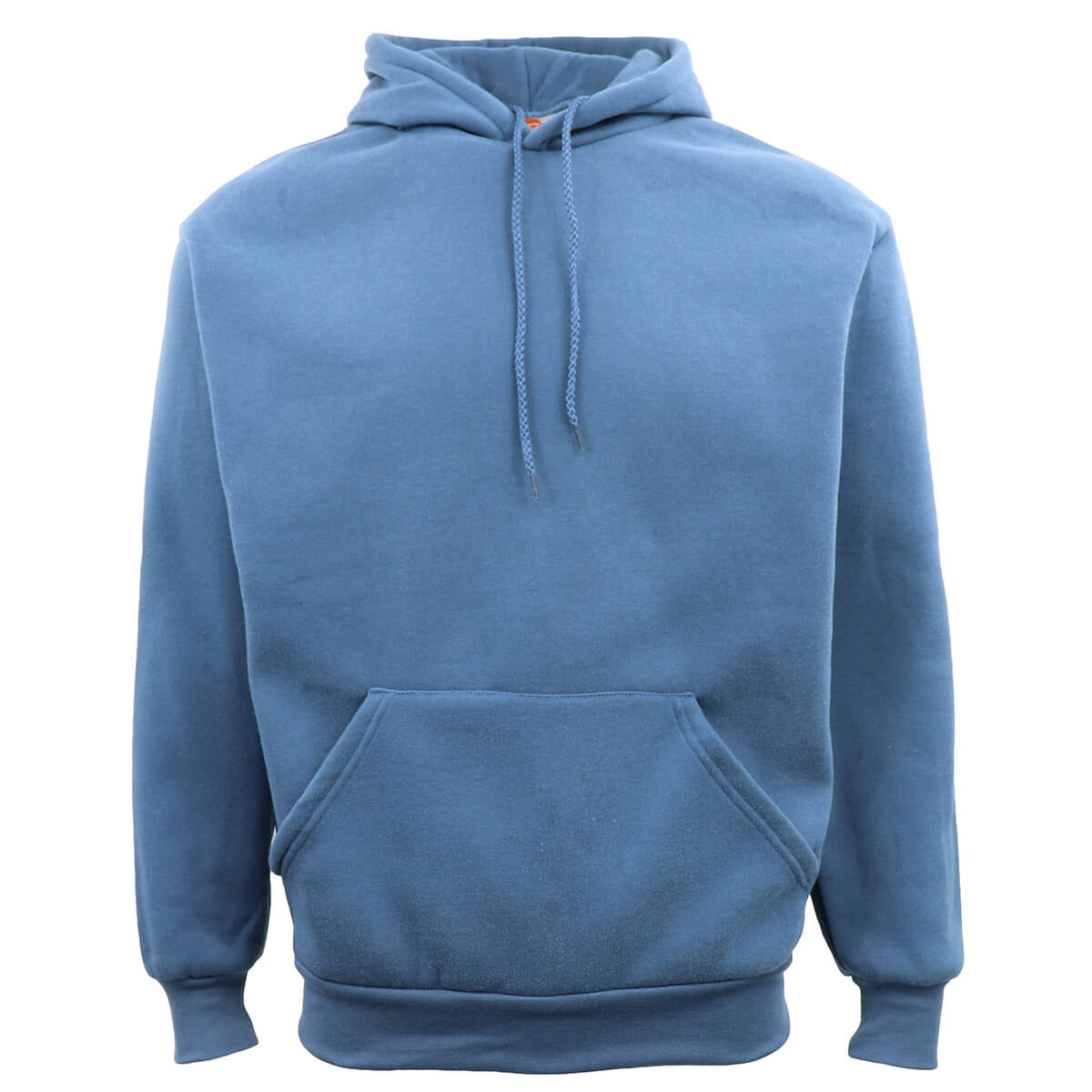 Adult Unisex Men's Basic Plain Hoodie Pullover Sweater Sweatshirt Jumper XS-8XL, Dusty Blue, 3XL V474-483673