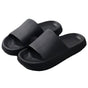 Pillow Slides Sandals Non-Slip Ultra Soft Slippers Cloud Shower EVA Home Shoes, Black, 40/41 V474-483975