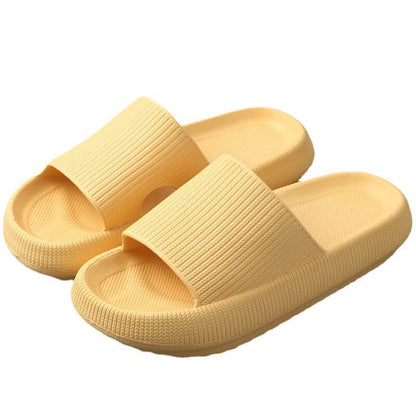 Pillow Slides Sandals Non-Slip Ultra Soft Slippers Cloud Shower EVA Home Shoes, Yellow, 36/37 V474-483986