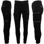 Men's Cargo Cotton Drill Work Pants UPF 50+ 13 Pockets Tradies Workwear Trousers, Black, 28 V474-497033