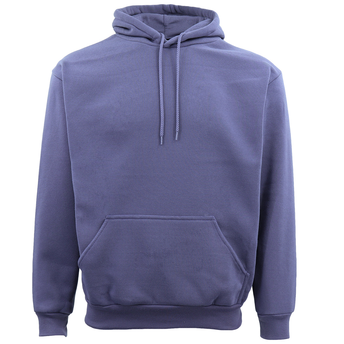 Adult Unisex Men's Basic Plain Hoodie Pullover Sweater Sweatshirt Jumper XS-8XL, Light Purple, L V474-503936