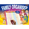 Family Organiser - 2023 Rectangle Wall Calendar 16 Months Planner New Year Gift V474-544963