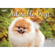 Adorable Dogs - 2023 Rectangle Wall Calendar 16 Months Planner New Year Gift V474-544968