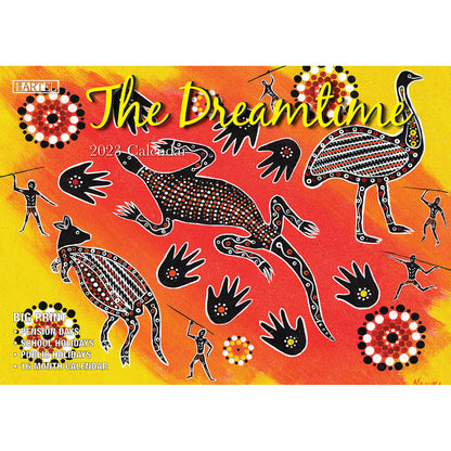 The Dreamtime - 2023 Rectangle Wall Calendar 16 Months Planner New Year Gift V474-544973