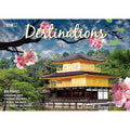 Destinations - 2023 Rectangle Wall Calendar 16 Months Planner New Year Gift V474-544975