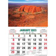 Destinations - 2023 Rectangle Wall Calendar 16 Months Planner New Year Gift V474-544975