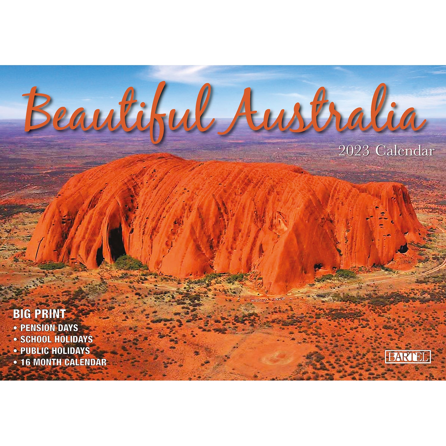 Beautiful Australia 2023 Rectangle Wall Calendar 16 Months Planner New Year Gift V474-544976