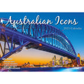 Australian Icons - 2023 Rectangle Wall Calendar 16 Months Planner New Year Gift V474-544977