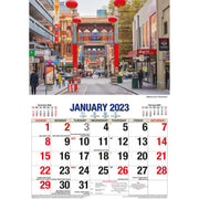 Melbourne & Victoria 2023 Rectangle Wall Calendar 16 Month Planner New Year Gift V474-544981