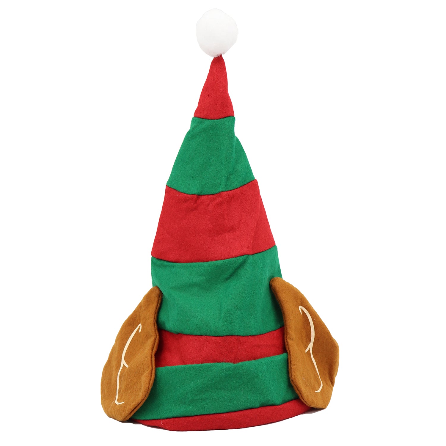Christmas Unisex Adults Kids Novelty Hat Xmas Party Cap Santa Costume Dress Up, Elf w Ears V474-551242