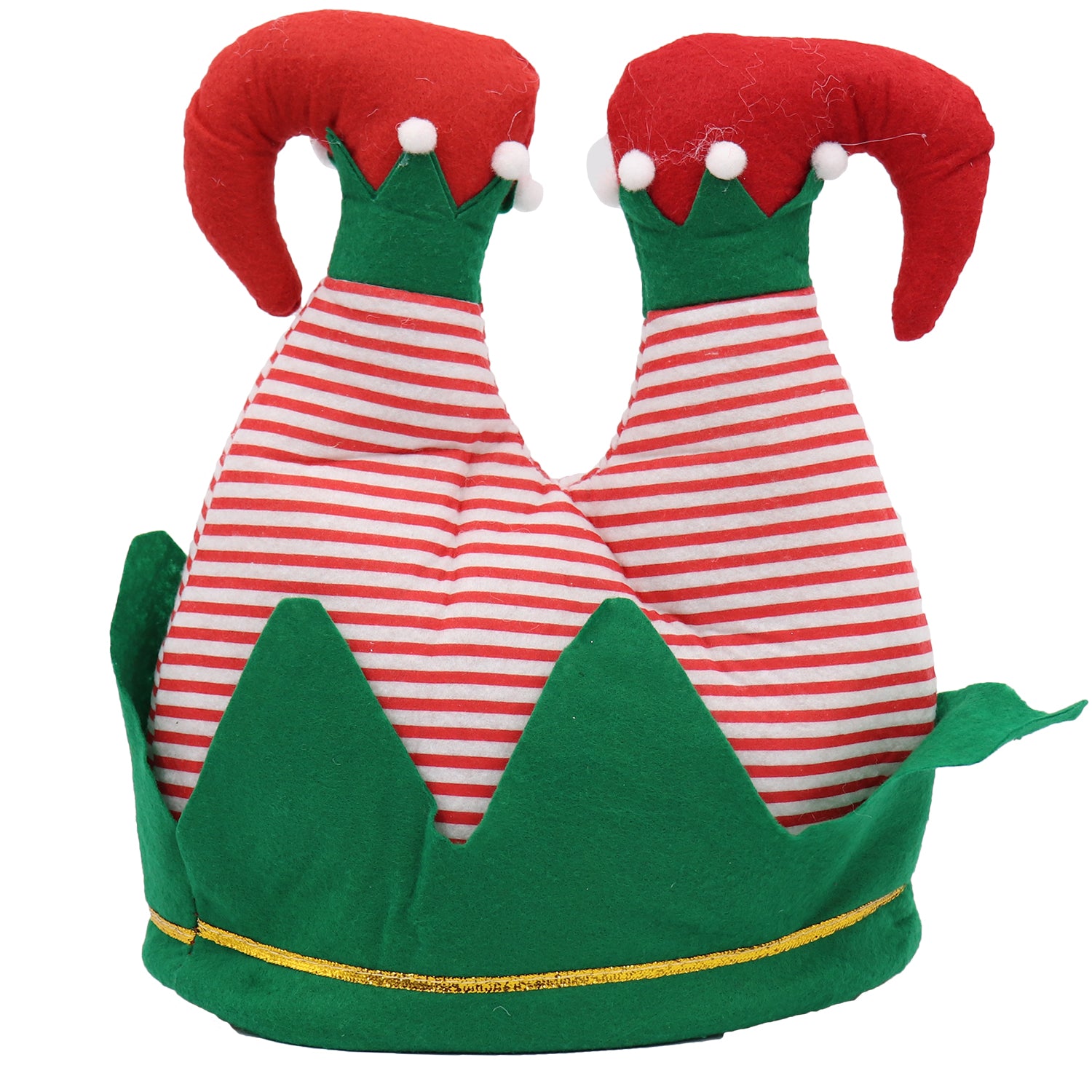 Christmas Unisex Adults Kids Novelty Hat Xmas Party Cap Santa Costume Dress Up, Elf Pants V474-551866