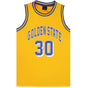 Kid's Basketball Jersey Tank Boys Sports T Shirt Tee Singlet Tops Los Angeles, Yellow - Golen State 30, 6 V474-559802