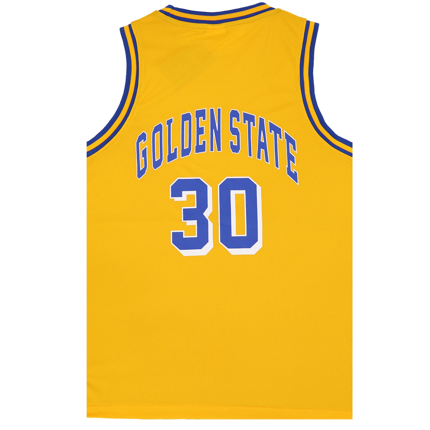 Kid's Basketball Jersey Tank Boys Sports T Shirt Tee Singlet Tops Los Angeles, Yellow - Golen State 30, 8 V474-559803