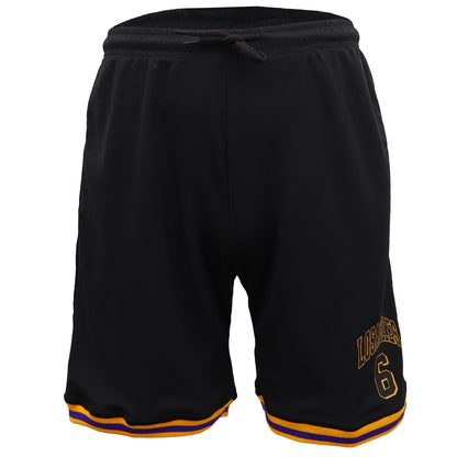 Men's Basketball Sports Shorts Gym Jogging Swim Board Boxing Sweat Casual Pants, Black - Los Angeles 6, M V474-563574