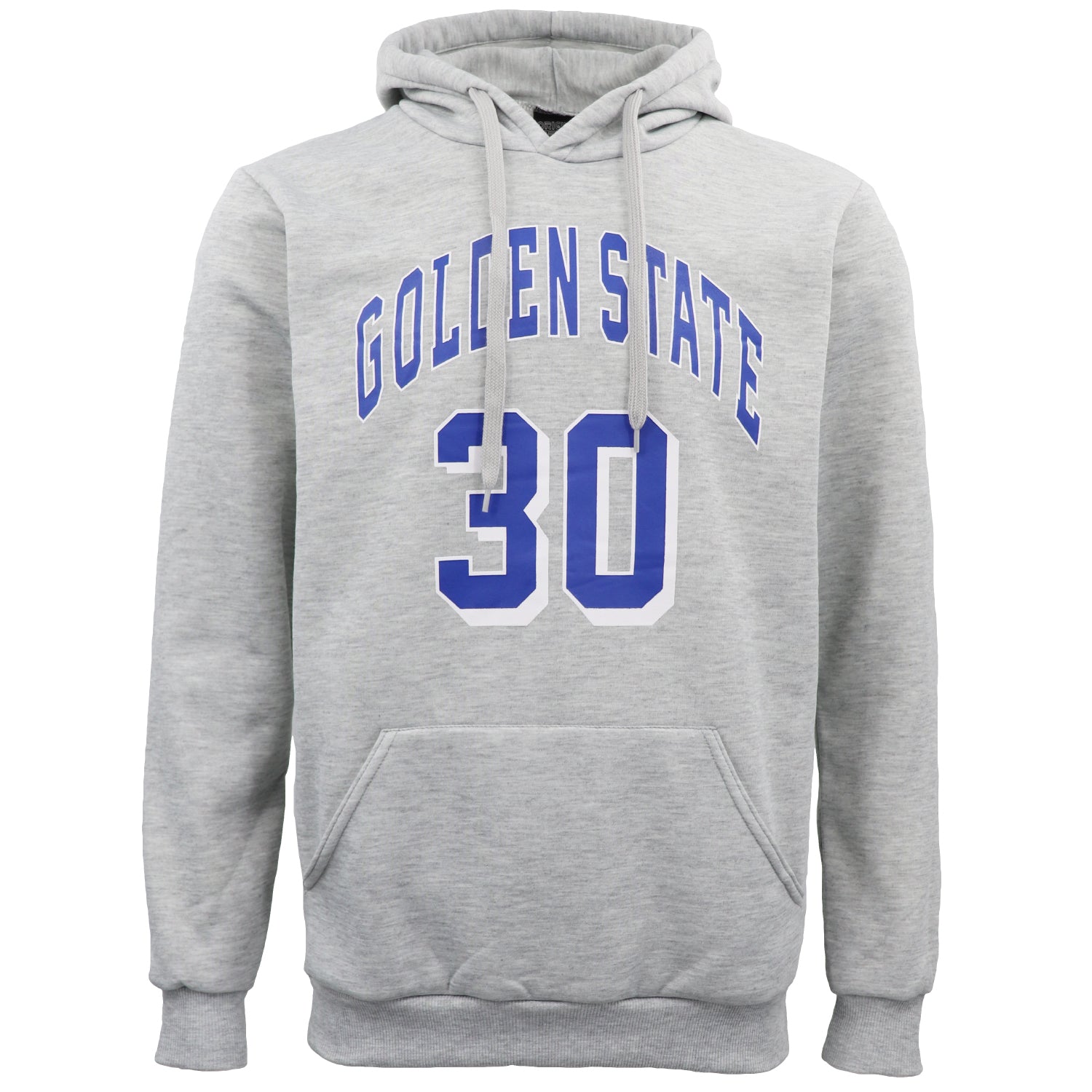 Men's Fleece Pullover Hoodie Jacket Sports Jumper Jersey Chicago Golden State, Light Grey - Golden State 30, M V474-583204