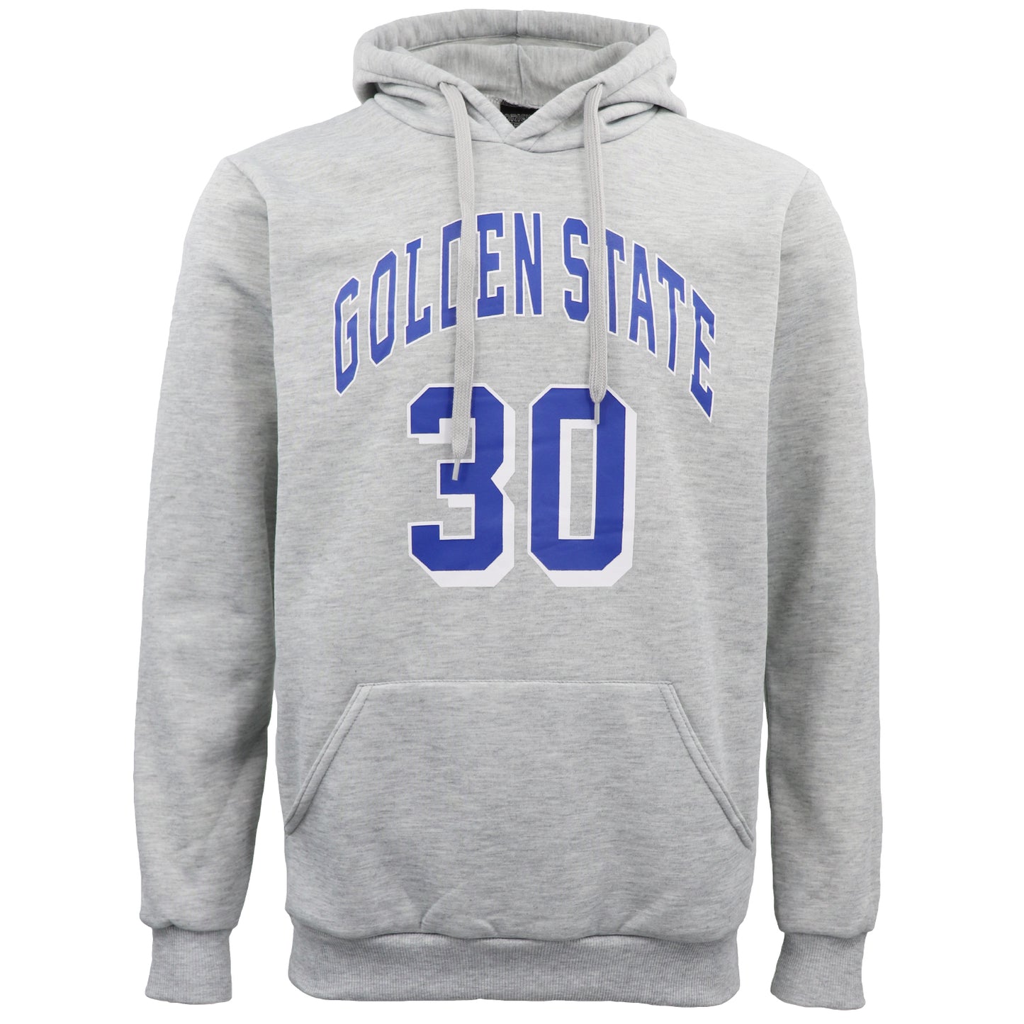 Men's Fleece Pullover Hoodie Jacket Sports Jumper Jersey Chicago Golden State, Light Grey - Golden State 30, V474-583208
