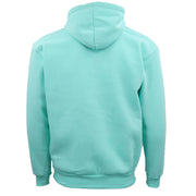 Adult Unisex Men's Basic Plain Hoodie Pullover Sweater Sweatshirt Jumper XS-8XL, Black, 7XL V474-584355