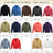 Adult Unisex Zip Plain Fleece Hoodie Hooded Jacket Mens Sweatshirt Jumper XS-8XL, Black, 7XL V474-584451