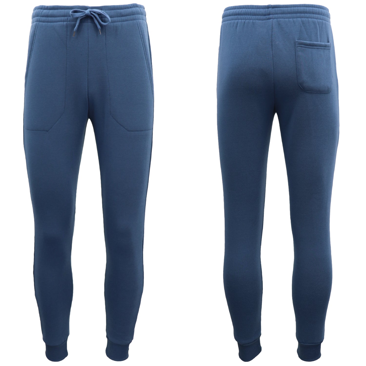 Mens Unisex Fleece Lined Sweat Track Pants Suit Casual Trackies Slim Cuff XS-6XL, Black, 5XL V474-584467