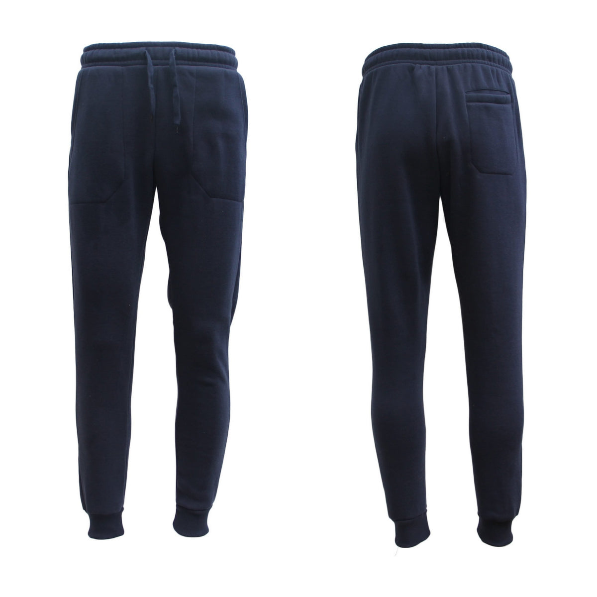 Mens Unisex Fleece Lined Sweat Track Pants Suit Casual Trackies Slim Cuff XS-6XL, Black, 6XL V474-584468