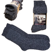 3 Pairs Merino Wool Thick Double Cushion Heavy Duty Socks Tradie Warm Thermal, 6-11 V474-602493