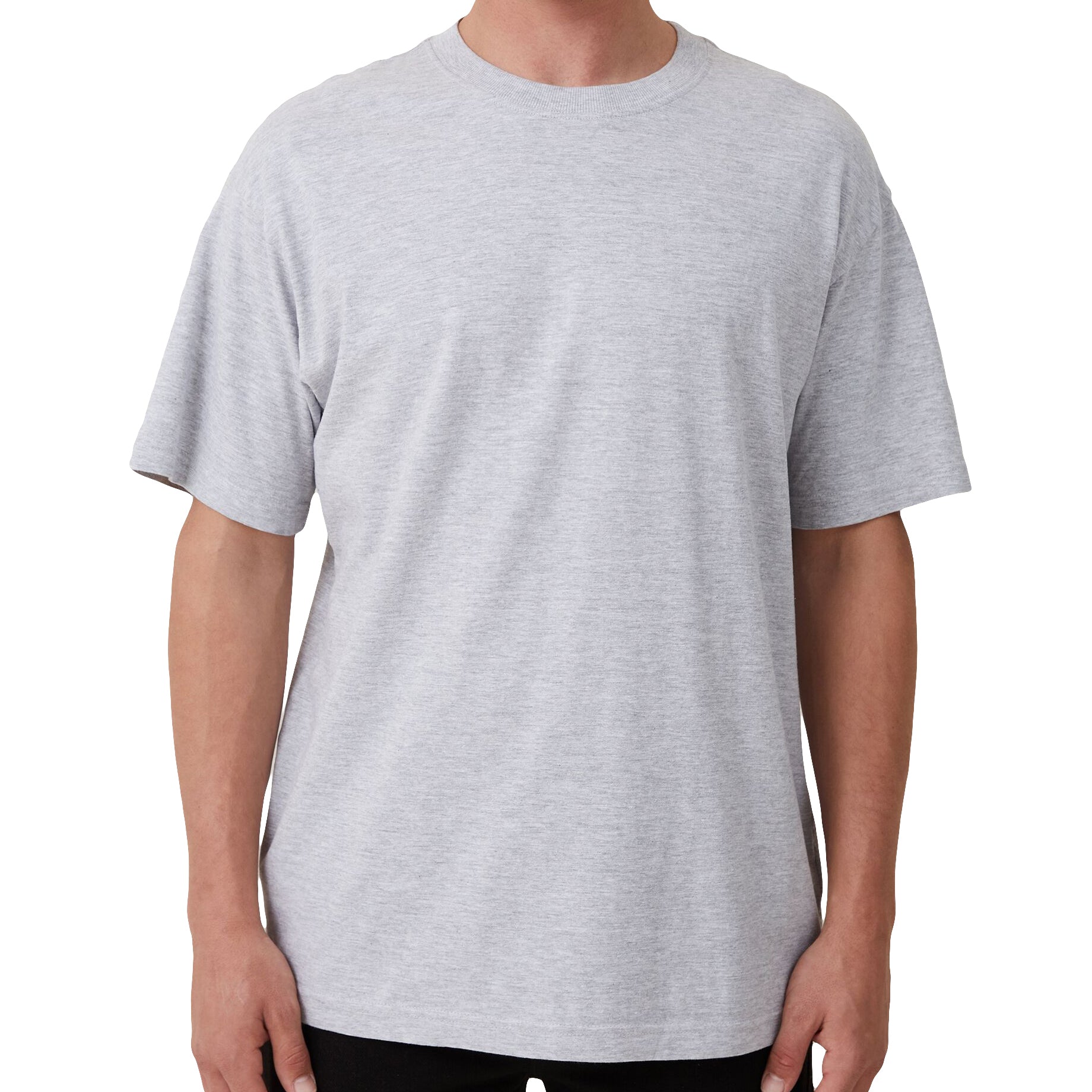 Adult 100% Cotton T-Shirt Unisex Men's Basic Plain Blank Crew Tee Tops Shirts, Aqua, XL V474-613121