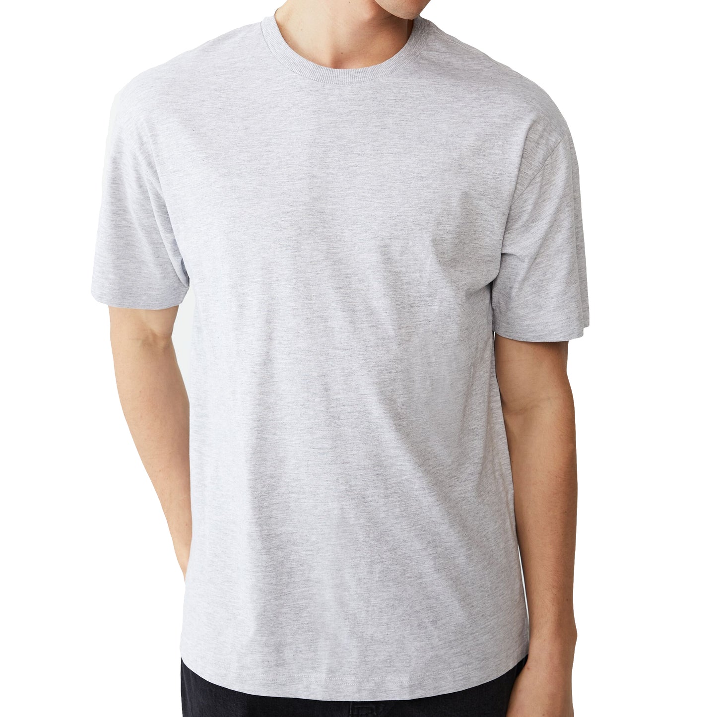 Adult 100% Cotton T-Shirt Unisex Men's Basic Plain Blank Crew Tee Tops Shirts, Lime, XL V474-613139
