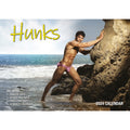 Hunks - 2024 Rectangle Wall Calendar 16 Months Planner Handsome Men Photos Gift V474-614553
