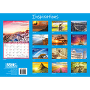 Inspirations 2024 Rectangle Wall Calendar 13 Months Planner Motivational Quotes V474-614557