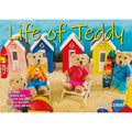 Life of Teddy - 2024 Rectangle Wall Calendar 13 Months Planner Adventures Gift V474-614560