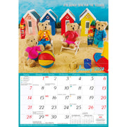 Life of Teddy - 2024 Rectangle Wall Calendar 13 Months Planner Adventures Gift V474-614560