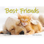 Best Friends - 2024 Rectangle Wall Calendar 16 Months Animals Friendship Moments V474-614561