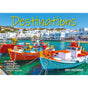 Destinations - 2024 Rectangle Wall Calendar 16 Months Planner Travel Photos Gift V474-614565