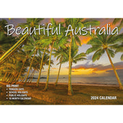 Beautiful Australia - 2024 Rectangle Wall Calendar 16 Months Scenic Landscapes V474-614566