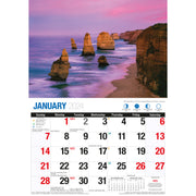 Beautiful Australia - 2024 Rectangle Wall Calendar 16 Months Scenic Landscapes V474-614566