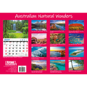 Australian Natural Wonders 2024 Rectangle Wall Calendar 16 Months Planner Photos V474-614568