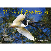 Birds Of Australia - 2024 Rectangle Wall Calendar 16 Months Birdwatching Photos V474-614570