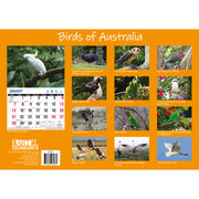 Birds Of Australia - 2024 Rectangle Wall Calendar 16 Months Birdwatching Photos V474-614570