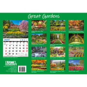 Great Gardens - 2024 Rectangle Wall Calendar 16 Months Beautiful Garden Photos V474-614573