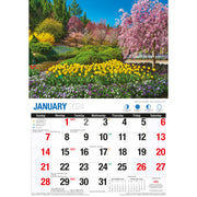 Great Gardens - 2024 Rectangle Wall Calendar 16 Months Beautiful Garden Photos V474-614573