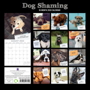 Dog Shaming - 2024 Square Wall Calendar Pets Animals 16 Months Premium Planner V474-615351