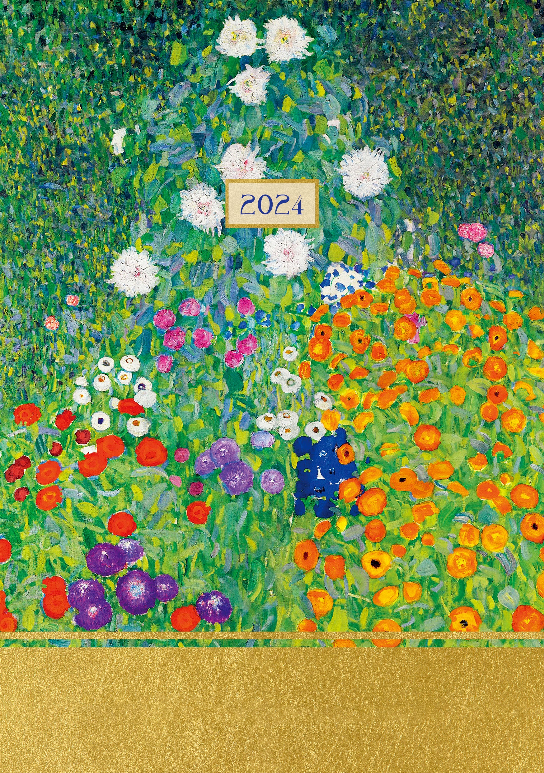 Klimt - 2024 A5 Padded Cover Diary Premium Planner Book Christmas New Year Gift V474-617541