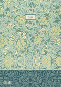 William Morris Jasmine 2024 A5 Padded Cover Diary Premium Planner New Year Gift V474-617556