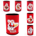 6x Christmas Stubby Stubbie Holders Beer Bottle Drink Can Cooler Santa Reindeer, A V474-623219