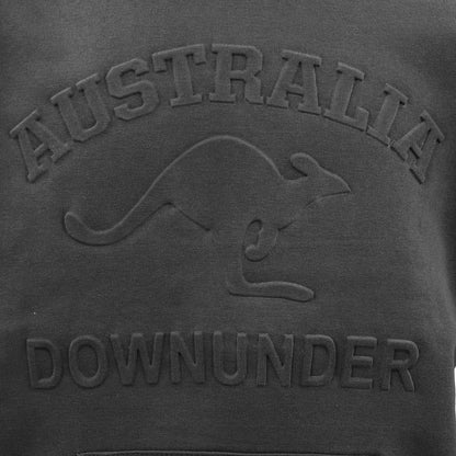 Adult Australia Day Pullover Hoodie 3D Downunder Kangaroo Souvenir Jumper Jacket, Olive, S V474-626416