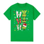 100% Cotton Christmas T-shirt Adult Unisex Tee Tops Funny Santa Party Custume, Shrek (Green), S V474-626658
